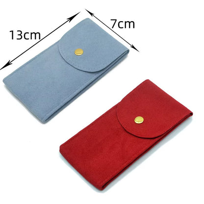 Flannelette Watch Storage Bag Anti-Dust Watch Protection Case Durable Portable Watch Pockets Watch Collection Accessories